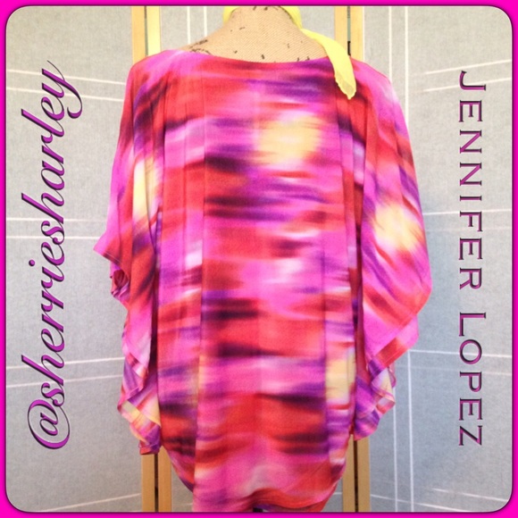 Jennifer Lopez Plus Size Top 1X EUC - Picture 6 of 8